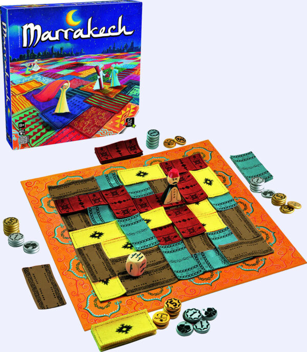 Contenu du jeu Marrakech