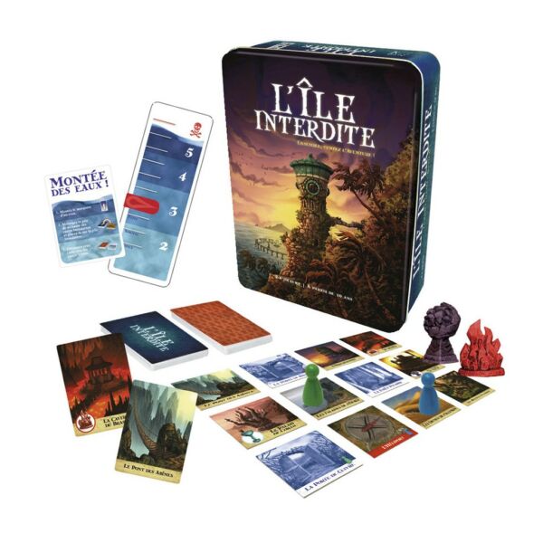 Contenu du jeu L'ile interdite