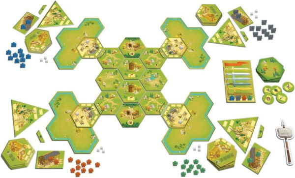 Contenu du jeu Meeple War