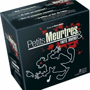 Boite du Jeu Petits meurtres et faits divers