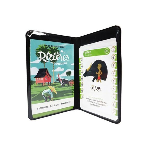 Contenu du jeu les rizieres du cambodge